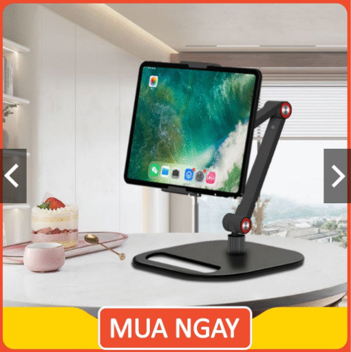 Giá Đỡ Máy Tính Bảng Điện Thoại Hợp Kim NhômCreative®️ Desktop Black 🔰Hanrui Shop VN🔰