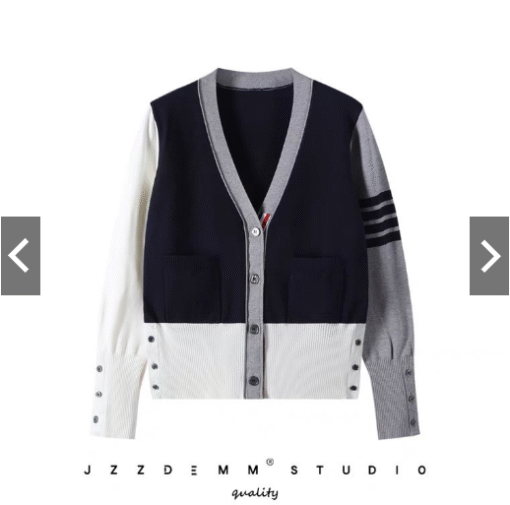 [Ảnh thật] Áo Cardigan Thom Br Mẫu Mới Hai Túi Sườn Chất Len Dày Dặn Mềm Mại Nặng 0,5KG Hàng QCCC [ HÀNG CÓ SẴN ]