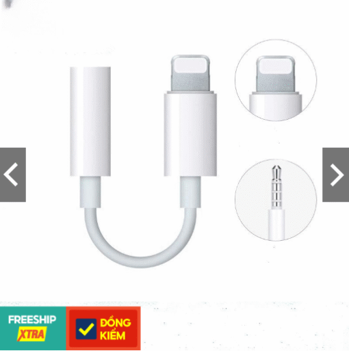 Cáp Chuyển Đổi Sang Cổng Tai Nghe 3.5mm Dành Cho Điện Thoại
