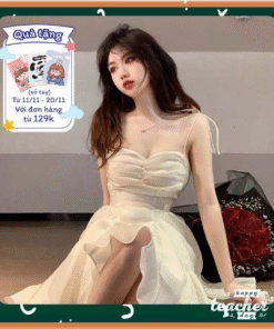 VÁY 2S NHÚN NGỰC XOÈ CÔNG CHÚA - SONIA DRESS T232