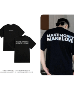 Áo Thun Local Brand Unisex SILENCE T-SHIRT / Percents Make Money Make Love, Áo Phông Unisex 100% Cotton 2 chiều Basic Te